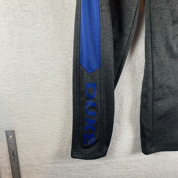 Colosseum Duke University Lacrosse Sweatpants Boys Medium Gray/Blue 6491‎ - Picture 6 of 10
